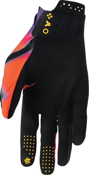 Thor Sportmode Inferno kesztyű, lila/narancs/fekete, 2XL, 18, nordicamoto.ro