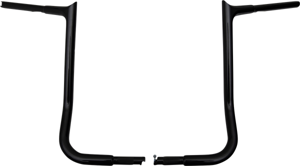 1-1/4(r) Ez Install Pointed Top Handlebar Kit Black, 2, nordicamoto.ro