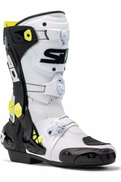 Sidi Racing Rex csizma, fehér/fekete/sárga, fekete/sárga, 47-es méret, 1, nordicamoto.ro