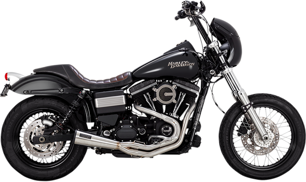 Stainless 2:1 Upsweep Exhaust System Silver, 2, nordicamoto.ro