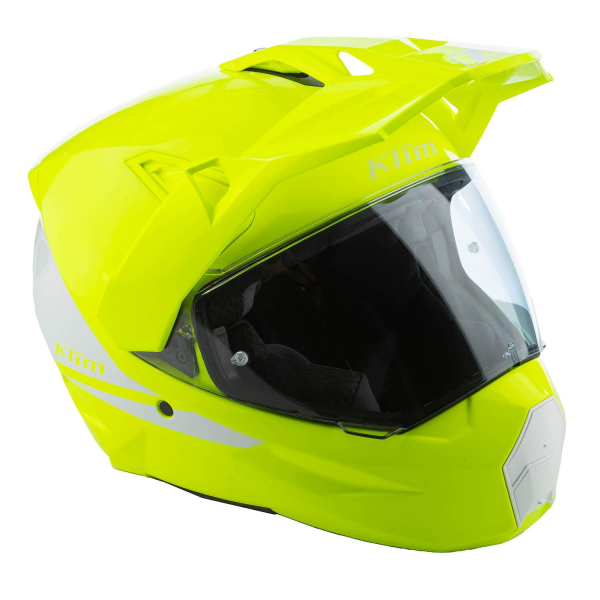 Klim X1 Alpha ECE/DOT Gloss Hi-Vis motoros sisak – fehér, 19, nordicamoto.ro