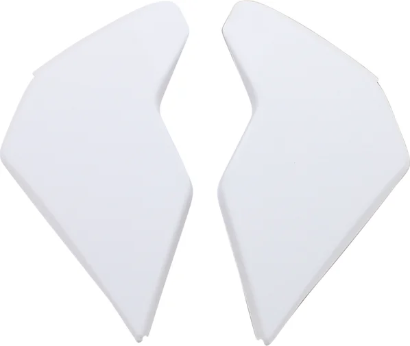 Airflite Helmet Side Plates White  One size fits all, 1, nordicamoto.ro