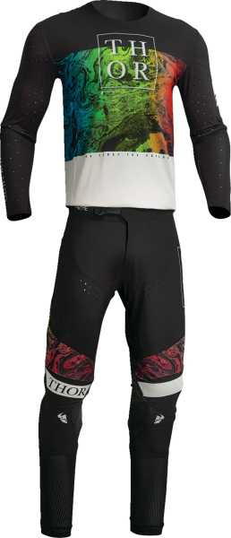 Tricou Thor Prime Melter Black/White 2XL, 5, nordicamoto.ro