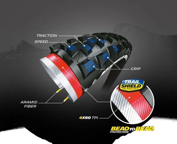 Mtb Wild Am Performance Line Tire Black, 3, nordicamoto.ro