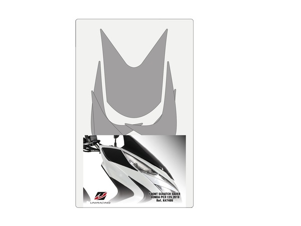 Scooter Scratch Saver Black, 5, nordicamoto.ro