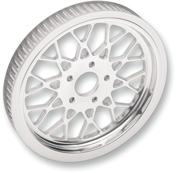 Polished 1-1/2(r) Rear Belt Pulley Chrome, 1, nordicamoto.ro