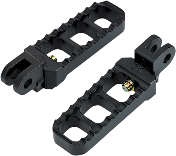 Serrated Footpegs Black Narrow, 3, nordicamoto.ro