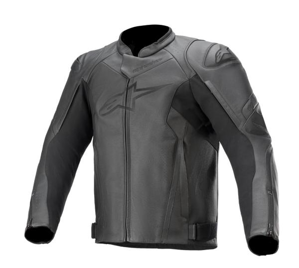 Faster V2 Leather Riding Jacket Black 62, 2, nordicamoto.ro