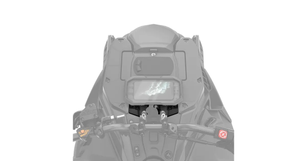Ski-Doo REV Gen5 (mély hó) telefon tartó 4,5 hüvelykes digitális kijelzővel, 1, nordicamoto.ro