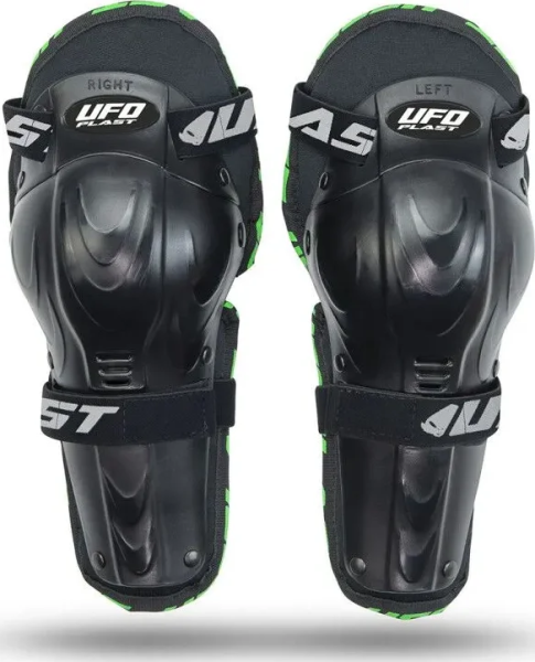 Kids Kajam Jointed Knee-shin Guard Black ONE SIZE, 6, nordicamoto.ro