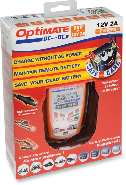 Optimate 12v To 12v 2a Battery Charger, 1, nordicamoto.ro
