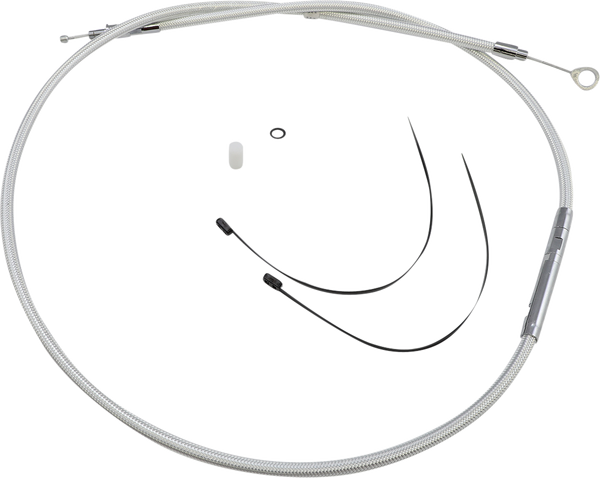 High-efficiency Braided Sterling Chromite Ii® Clutch Cable Silver, 2, nordicamoto.ro