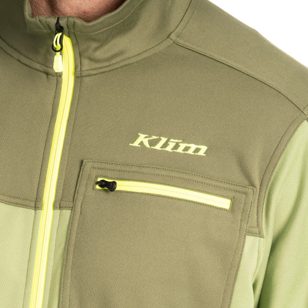 Geaca Snowmobil Klim Glacier Mid Layer Cabernet - Black, 3, nordicamoto.ro