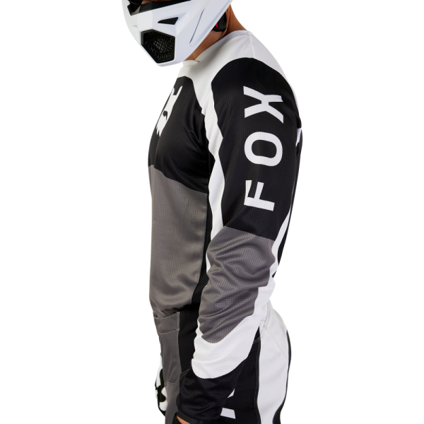 Fox 180 Nitro fekete/szürke motoros póló, L-es méret, 2, nordicamoto.ro