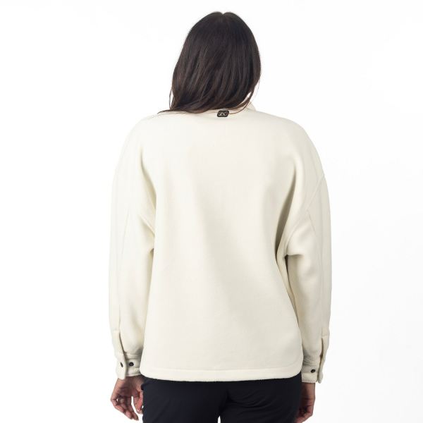 Geaca Dama tip  Cămașă  Klim Fleece Darby Canyon Papyrus, 12, nordicamoto.ro