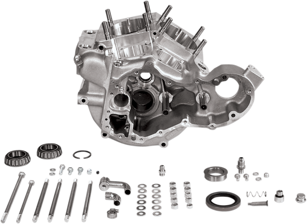 Super Stock Generator Engine Case Silver, 1, nordicamoto.ro