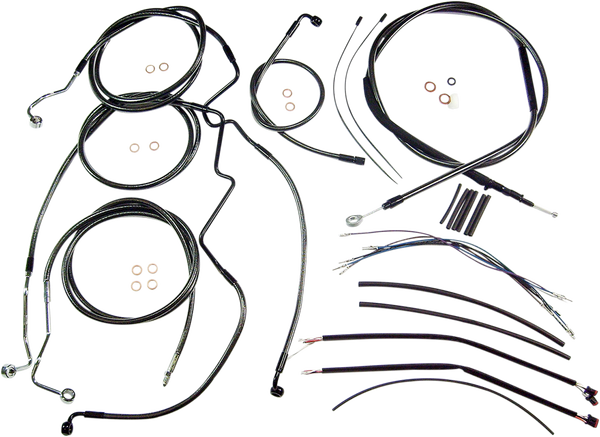 Control Cable Kit Bp Black, 1, nordicamoto.ro