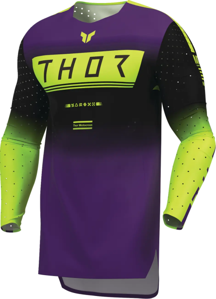 Thor Sportmode Geo póló – Mozgás/Sárga/Fekete XXL, 5, nordicamoto.ro