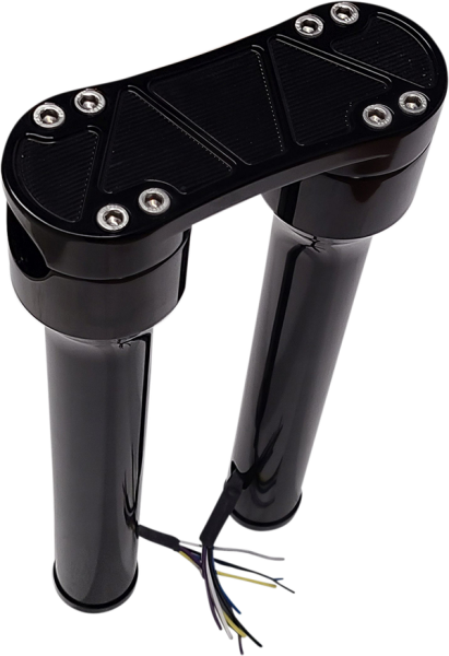 Bandit Risers Black, 1, nordicamoto.ro