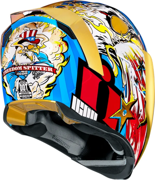 Airflite Freedom Spitter Helmet Gold, Multi XS, 11, nordicamoto.ro
