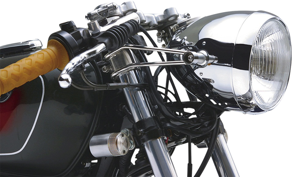 Vintage Headlight Chrome, 2, nordicamoto.ro