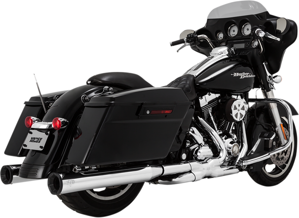 Eliminator 400 Slip-on Mufflers Black, 1, nordicamoto.ro