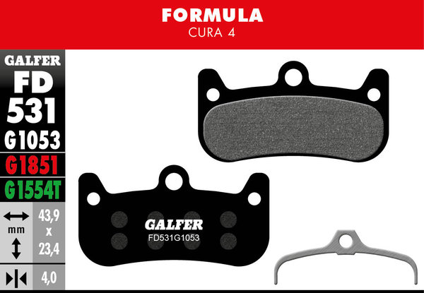 G1053 Standard Brake Pads, 1, nordicamoto.ro