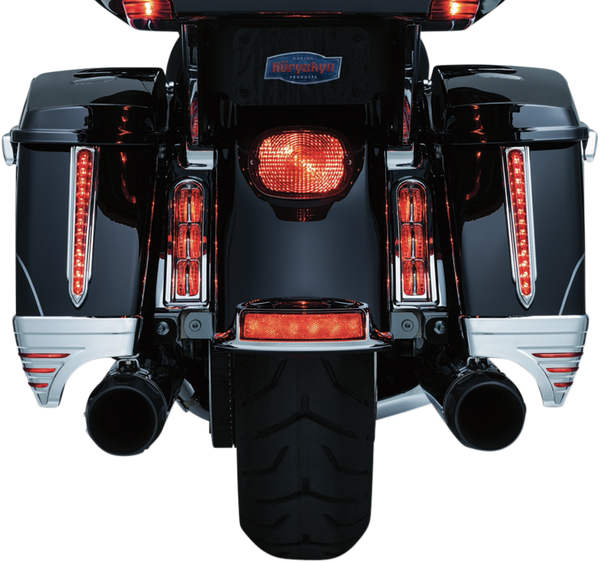 Led Rear Saddlebag Accents Chrome, 5, nordicamoto.ro