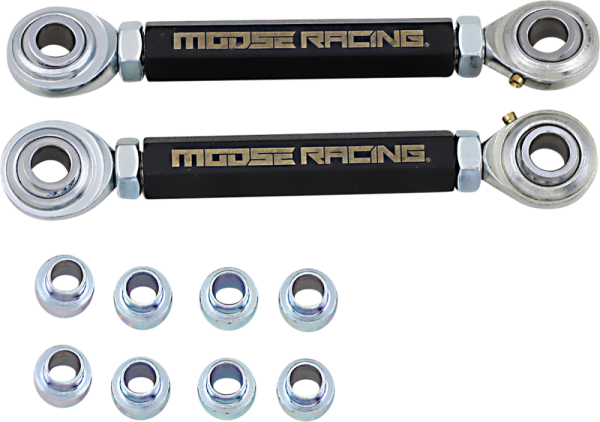 Sway Bar Linkage Bushing Kit Black, Silver, 1, nordicamoto.ro
