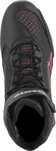 Alpinestars Stella Faster-3 Rideknit női porvédő, fekete/narancssárga/rózsaszín, 8-as méret, 2, nordicamoto.ro
