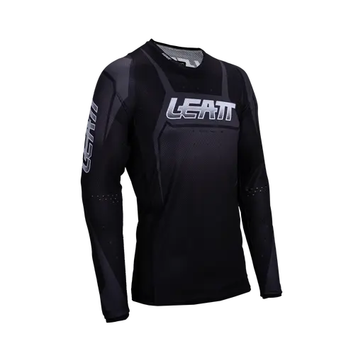 Leatt 4.5 Lite Stealth Black póló, M-es méret, 1, nordicamoto.ro
