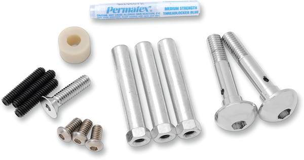 Billet Sucker And Big Sucker Hardware Kit Silver, 1, nordicamoto.ro