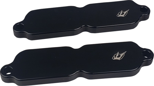 Engine Block Off Plates Black, 1, nordicamoto.ro