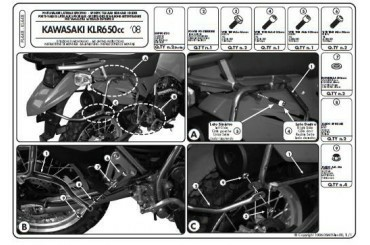 Kappa főváz a KAWASAKI KLR 650 '07–'15-ös modelljeihez, 1, nordicamoto.ro