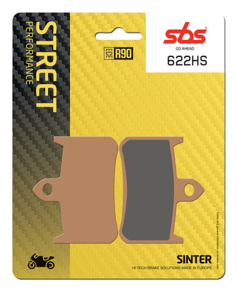 Hs Street Excel Sintered Front Brake Pads, 2, nordicamoto.ro