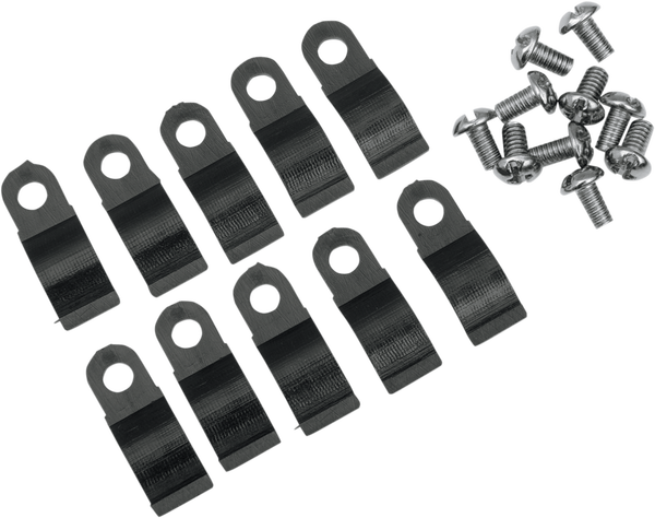 Anti-rattle Clip Black, 1, nordicamoto.ro