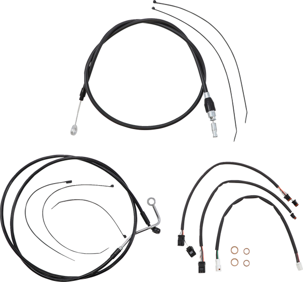 Xr Handlebar Installation Kit Black, 2, nordicamoto.ro