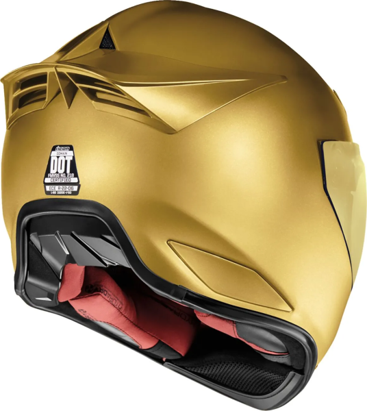 Casca Icon Domain Cornelius Gold XL, 9, nordicamoto.ro