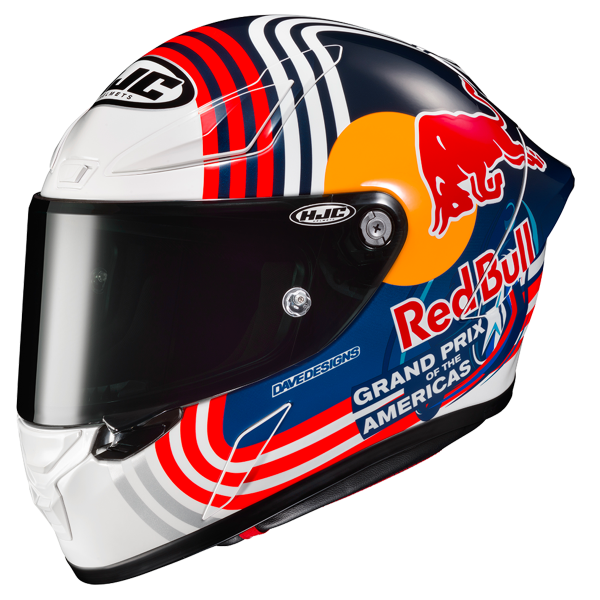 Casca HJC RPHA 1 RED BULL AUSTIN GP Rosu Rosu M, 1, nordicamoto.ro