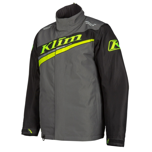 Geaca Snowmobil Klim Kaos Insulated Black - Electric Blue Lemonade, 1, nordicamoto.ro