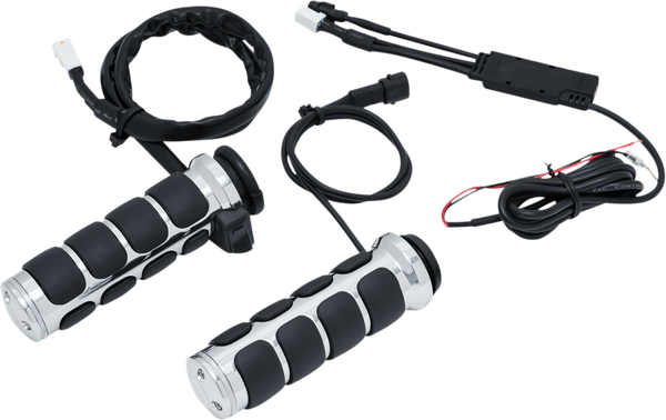 Heated Iso® Grips Silver, 1, nordicamoto.ro
