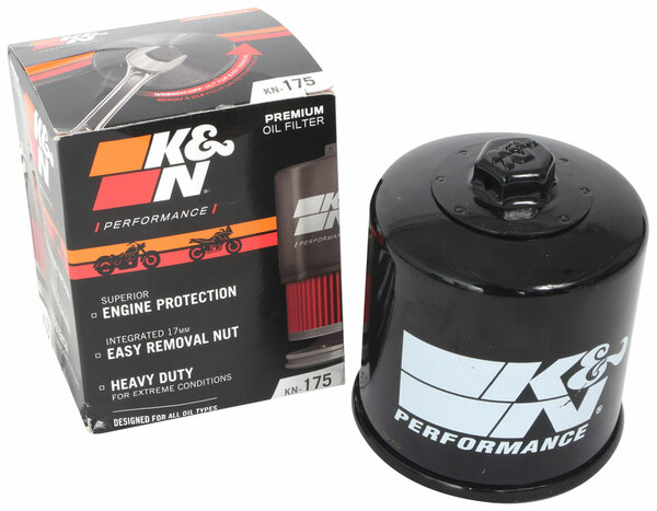 Spin-on Oil Filter Black, 1, nordicamoto.ro