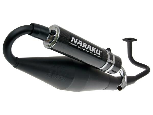 Naraku Crossover Full Exhaust System Black, 3, nordicamoto.ro