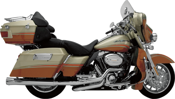 Fatshots Slip-on Mufflers Chrome, 2, nordicamoto.ro