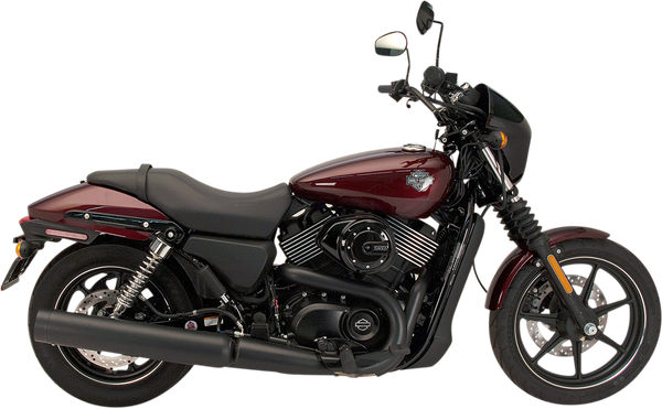 Stout Slip-on Muffler Black, 1, nordicamoto.ro