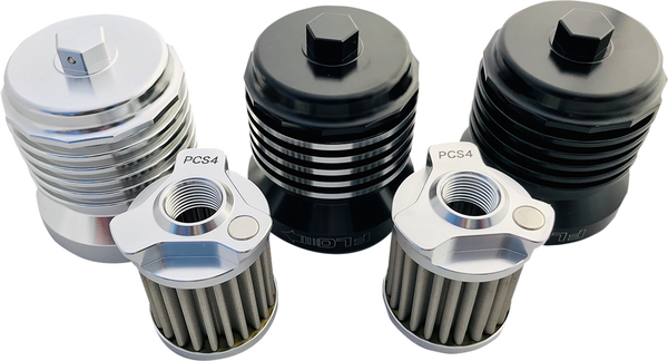 Flo® Oil Filter Silver, 3, nordicamoto.ro