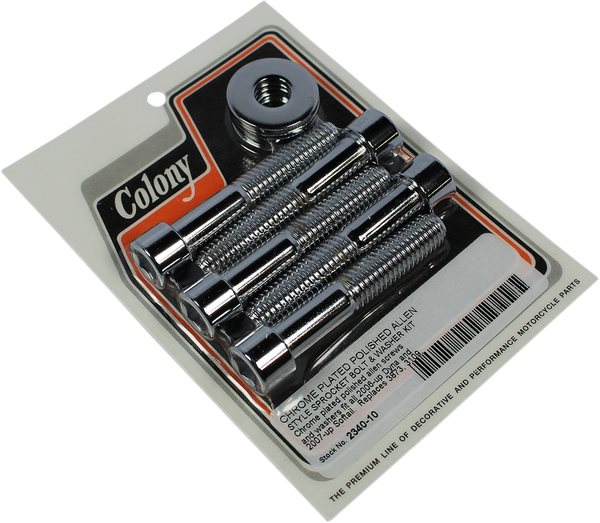 Bolt And Washer Kit Silver, 1, nordicamoto.ro