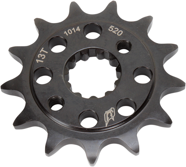 Lightweight Steel Sprocket Black, Zinc, 1, nordicamoto.ro