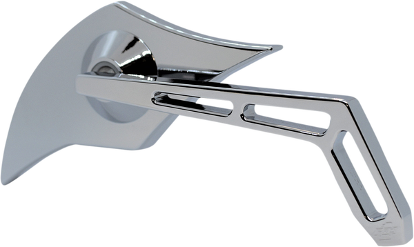 Billet Aluminum Mirrors With Clear Glass Silver, 3, nordicamoto.ro