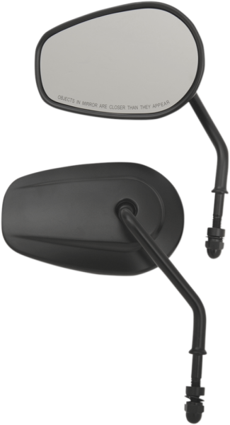 Oem-style Teardrop Mirror Black, 1, nordicamoto.ro